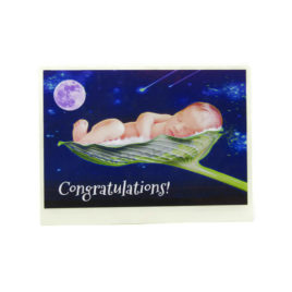 Baby in Space Card